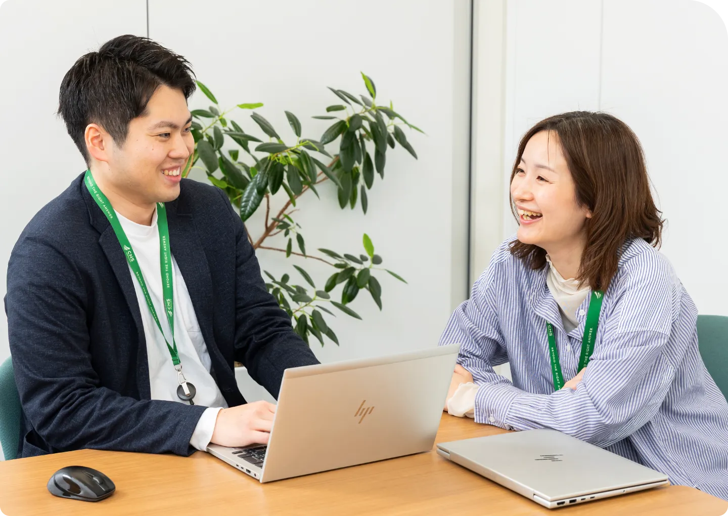 社員の写真