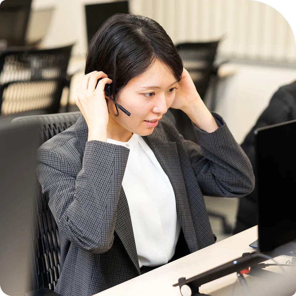 社員の写真