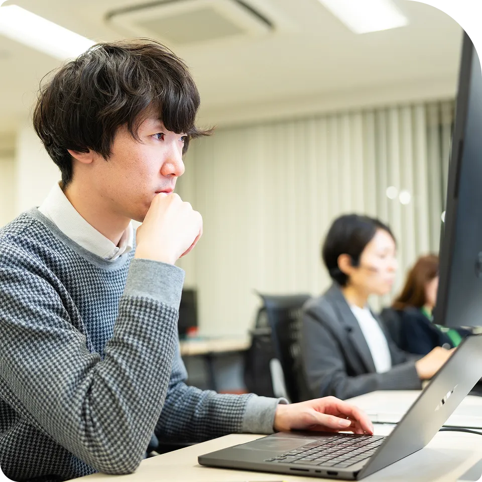 社員の写真