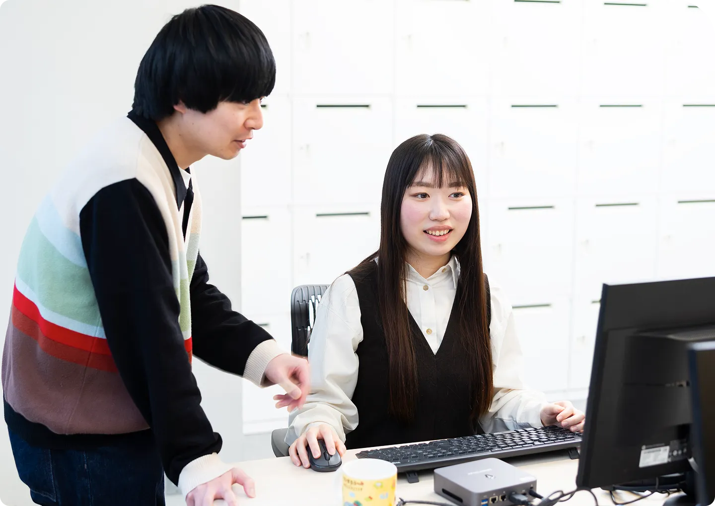社員の写真